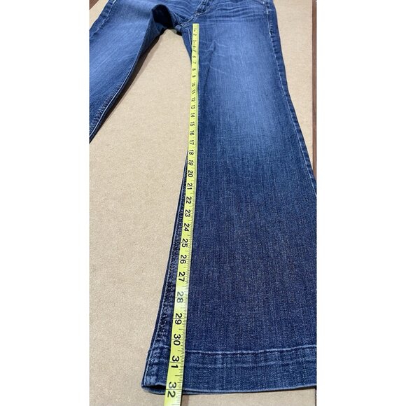 Ariat Women's Blue Flare & Wide Leg Jeans - Picture 8 of 15